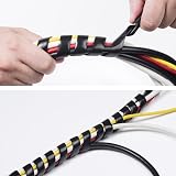D-Line CTW2.5B Spiral Wrap Cable Tidy Black 2.5 Meter Length view 3