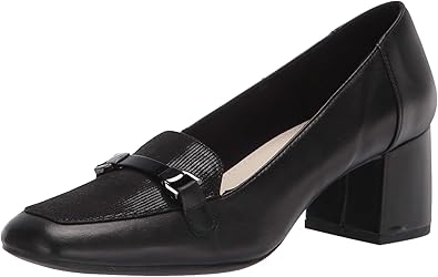 anne klein leather loafers