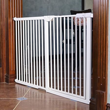 Extra Wide And Tall Baby Gates For Stairs Doorways Pressure Mount