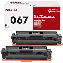 067 067H Black Toner Cartridge 2 Pack MF656CDW