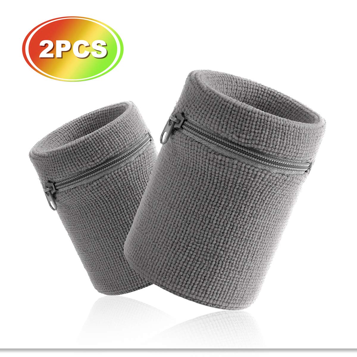 VENI MASEE Sportline Thick Solid Color Sweatband Set