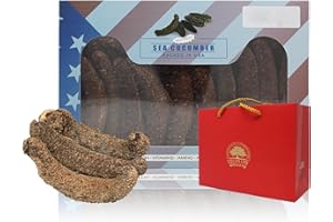 DABC OAK LAND DOL Wild Alaska Red Sea Cucumber 野生阿拉斯加紅海參 （Dried Sea Cucumber）- in Box (Small 16oz/box)