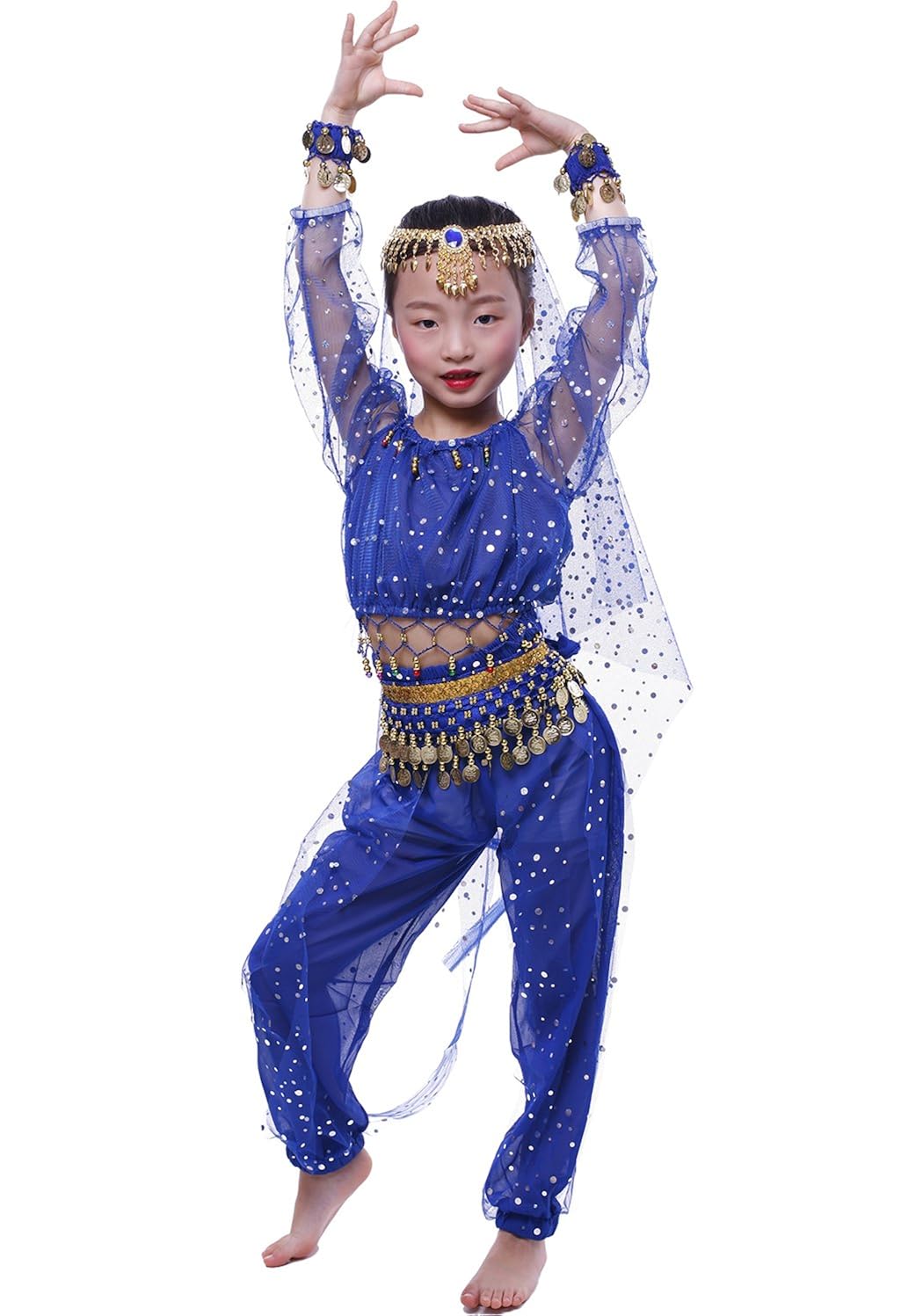 Best Royal Blue Genie Head Piece
