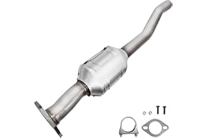 JT Exhaust Rear Catalytic Converter Compatible with Chevrolet Equinox 2010-2015, GMC Terrain 2.4L (Standard EPA Grade)