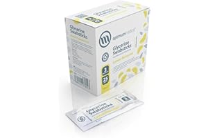 OPTIMUM MEDICAL Glycerin Swabsticks (x75) – Lemon Flavour Pleasant Tasting Sugar Free Swab Sticks for Dry Mouth Relief (Lemon)