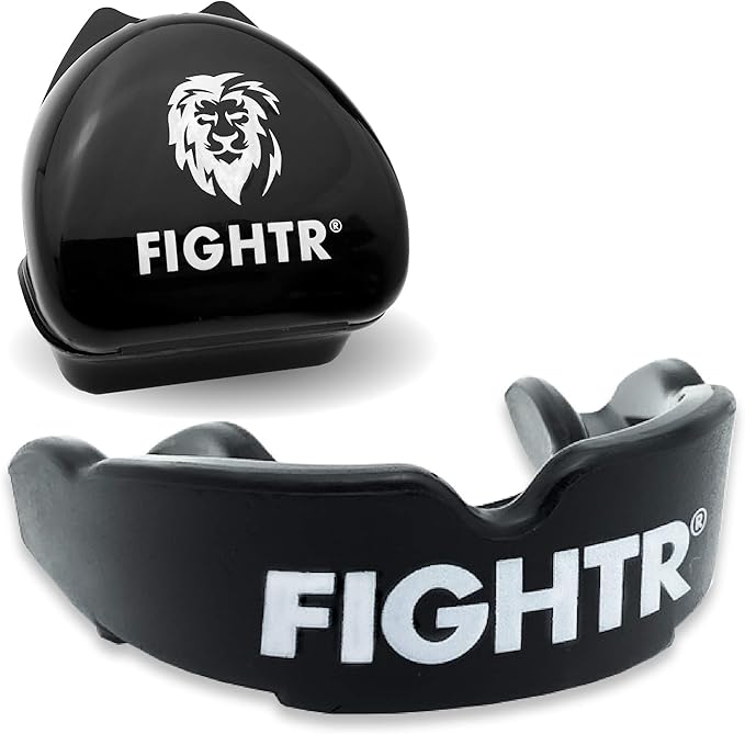 FIGHTR Paradenti Professionale - Per Boxe, MMA E Arti Marziali Con Porta Igienico - Foto 9