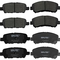 SIPAUTEC-Front and Rear Brake Pad Set 4-Wheel Set