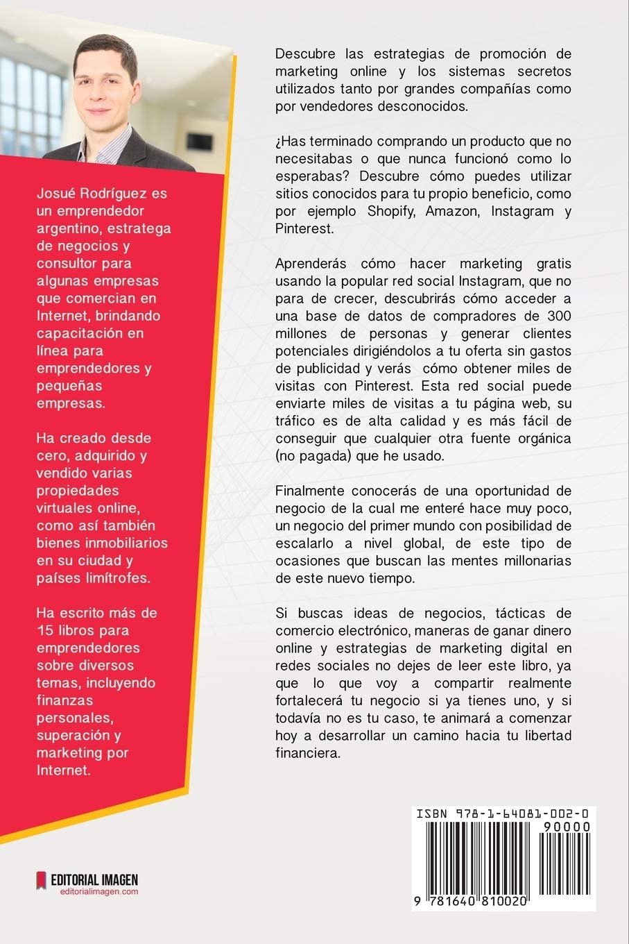 Amazon Com Marketing Digital 7 Negocios Exitosos Online Descubre Estrategias Para Atraer Clientes Ganar Dinero Y Emprender Por Internet 1 Libertad Financiera Spanish Edition Rodriguez Josue Libros