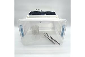 IN VITRO GARDEN SUPPLY Mushroom Clean Air Box DIY Portable Laminar Flow Hood Mycology Fume Hood Propagation Station Monotub