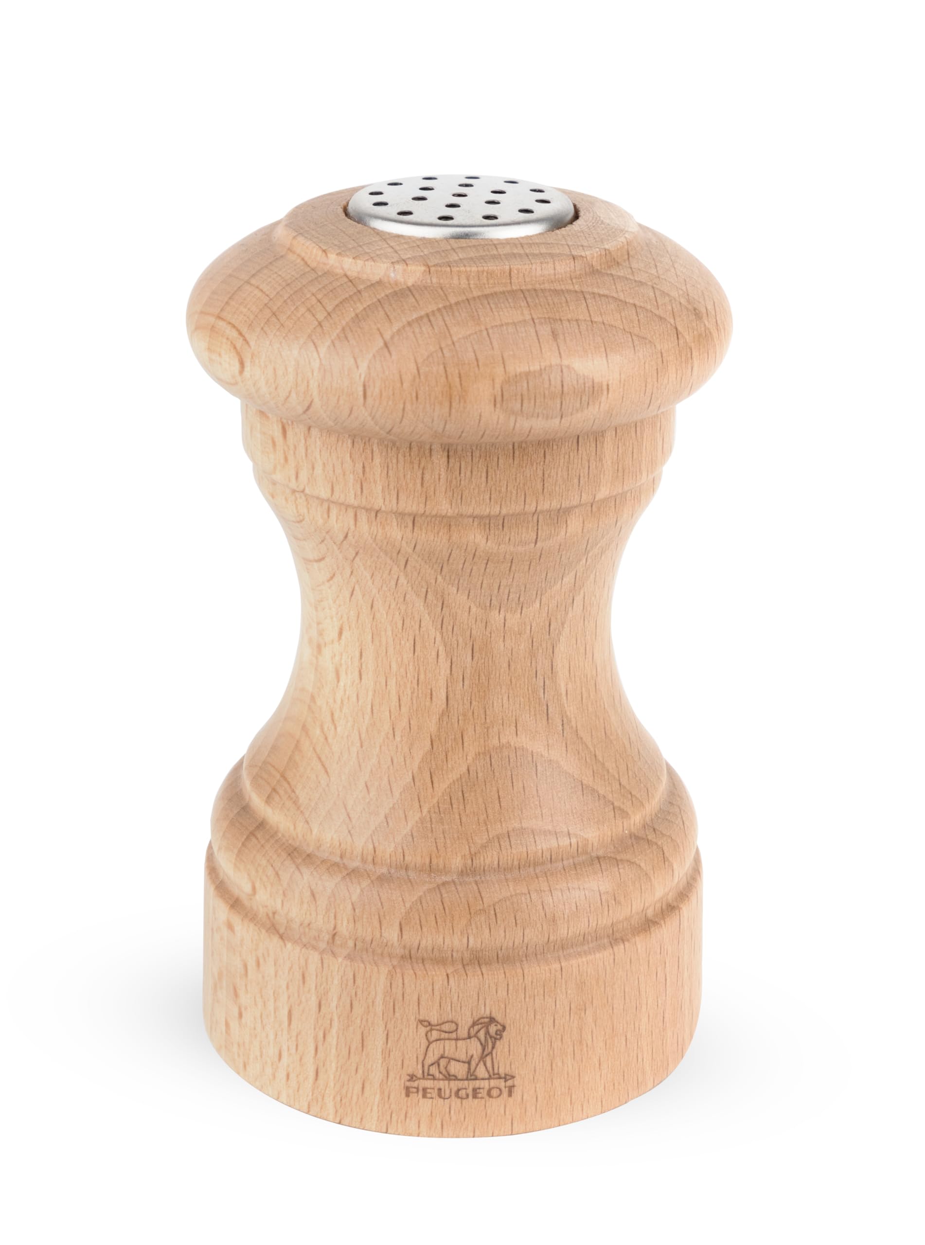 PEUGEOT - Bistro 9 cm Salt Shaker - Made With PEFC Certified Wood - Made In France - Natural Colour