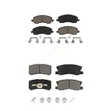 CMX Front Rear Ceramic Brake Pads Kit Replacement