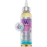 WATCH &amp; SEA Scalp-to-End Flourishing Hair Oil for All Hair Types, 4 Fl Oz | Biotin and vitamin-enriched scalp-to-ends oil strengthens and nourishes hair, supports length retention
