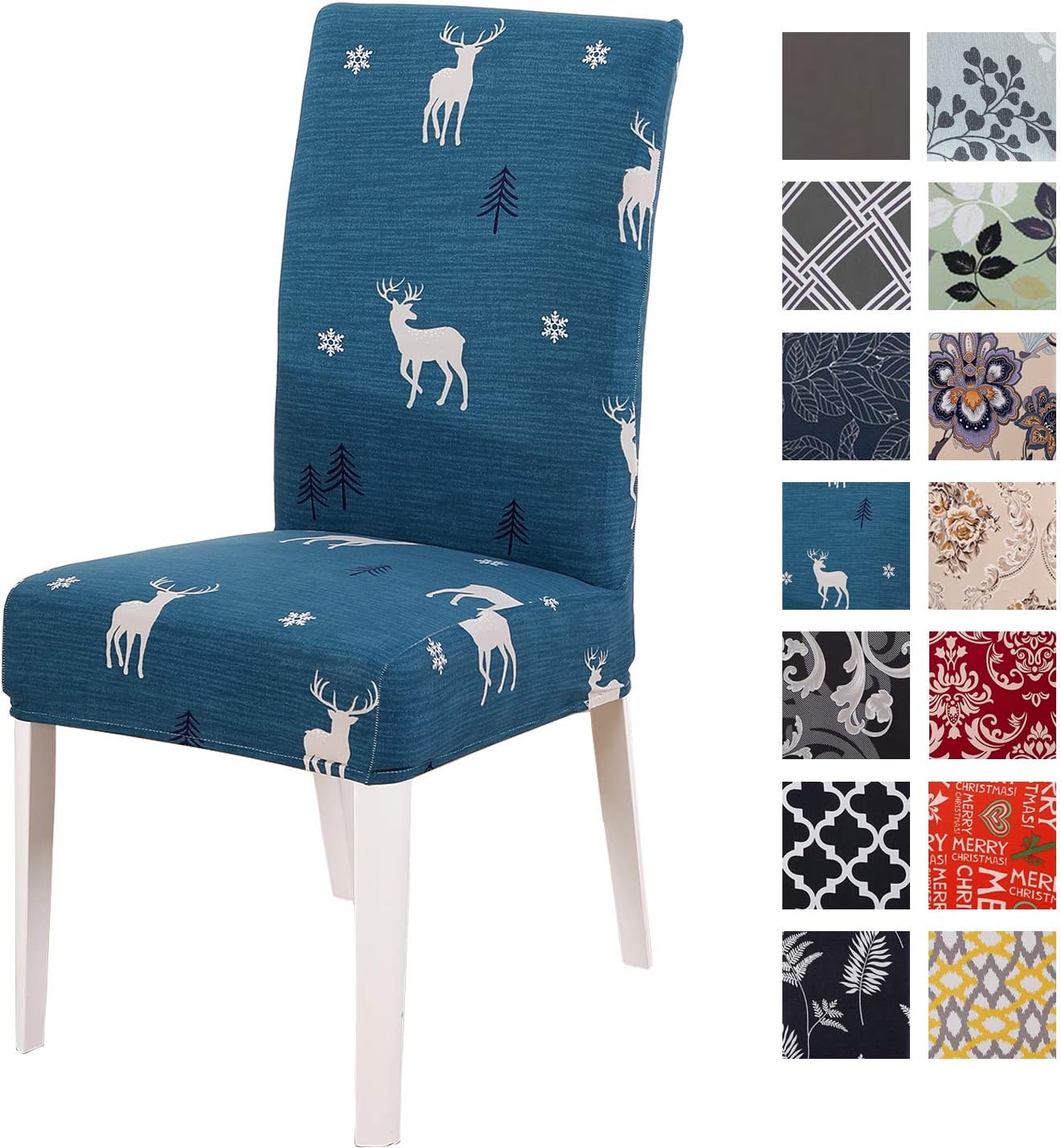 Best Dining Chair Cover Red Flower