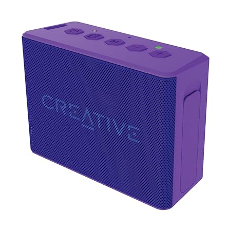 Creative MUVO 2c - Leistungsstarker, kompakter, wetterfester Wireless Bluetooth Lautsprecher (für Apple iOS/Android Smartphon