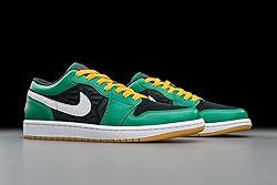 Jordan 1 Low Grade School Malachite/Fire