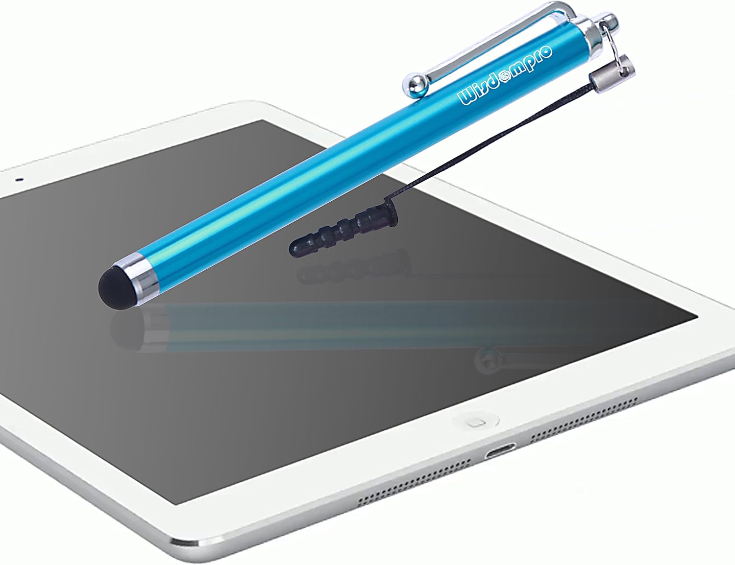 Wisdompro Stylus Pens for Touch Screens 9 Pack Universal Capacitive Stylus Pens with Lanyard Tether for iPhones iPads - Image 5