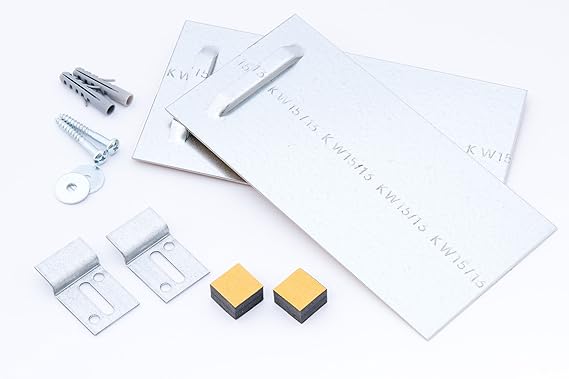 Spiegelaufhänger, Spiegelmontage Set - bis 24 kg ! Spiegelaufhängung