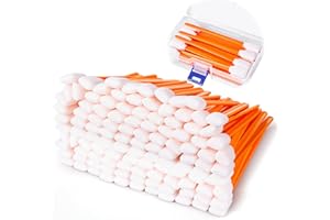 Avenuebool 200 Pcs 5" Foam Cleaning Swabs with Storage Case Foam Tips Sponge Sticks for Printer Heads, Scanners, Camera Lenses, Chip Hard Disk Industries