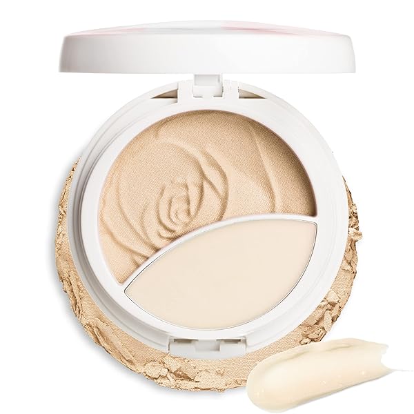 PHYSICIANS FORMULA ROSÉ ALL DAY SET & GLOW HIGHLIGHTING POWDER LUMINOUS LIGHT, DERMATOLOGIST APPROVED