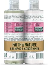 Faith In Nature Wild Rose Shampoo & Conditioner Bundle 400ml x2 view 2
