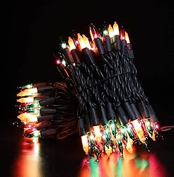 GLOWNOVA Brown Wire, Multicolor Incandescent Bulb