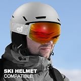 Odoland OTG Ski Goggles Frameless Interchangeable Magnetic Lens view 6