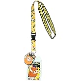 Disney The Lion King Hakuna Matata Breakaway Lanyard ID Badge Holder with 3" Rubber Pumba Charm