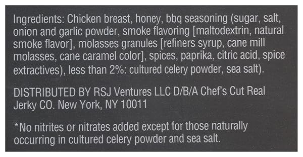 CHEF’S CUT TENDER REAL CHICKEN JERKY | HONEY BARBECUE | 2.5 OZ