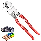 TOOLEAGUE 10 inches Cable Cutter,Heavy Duty Cable