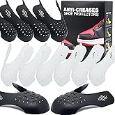 TUPEED 6 Pairs Crease Protectors for Shoe Sneakers, Air Jordan,Air Force, Dunks and More，Shoe Shape Holder