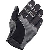 Biltwell Moto Gloves | Motorcycle Gloves | Abrasion Resistance | Breathable Fabric | Open Cuff
