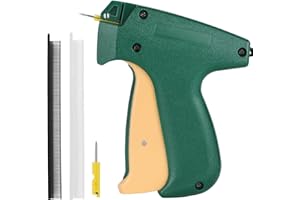 BS ONE Fine Stitch, Mini Stitch Gun for Clothes,Stitch Quick Clothing Fixer Sewing Quilting Hemming Quick Stitch Tagginn Gun Kits with 2 Needles, 2000 Black & 2000 White 4.4mm Fastener