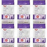 Enoz Lavender Scented Moth Ball Packets: Kills Clothes Moths, Carpet Beetles, Eggs and Larvae (6 oz Bag, 6 Pack)