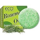AKBAN Rosemary Oil Shampoo Bar for Hair Strengthening & Volumizing, Rosemary Shampoo Soap All Hair Types, No Harsh Chemicals.