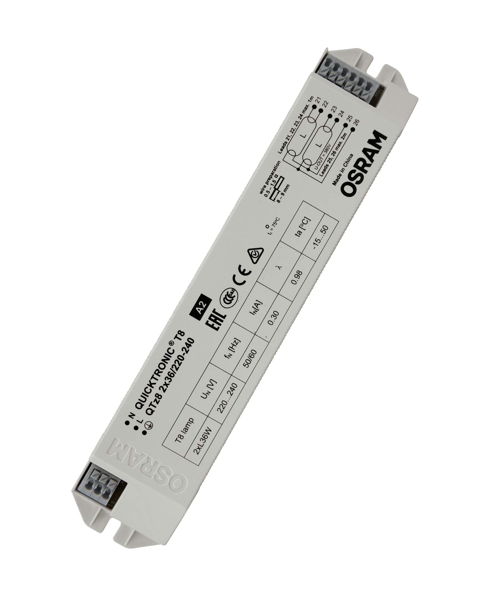 Osram ECG FL/CFL Non-DIM, Metal, 72 W, Other, 4008321863324