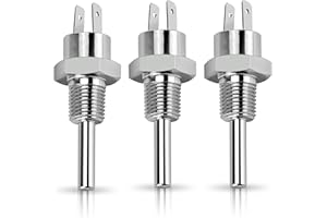 Romalon 42001-0053S Heater Thermistor Stainless Steel Replacement Fit for Pentair Sta-Rite MasterTemp Max-E-Therm Pool and Spa Heater Electrical System 3 Pack