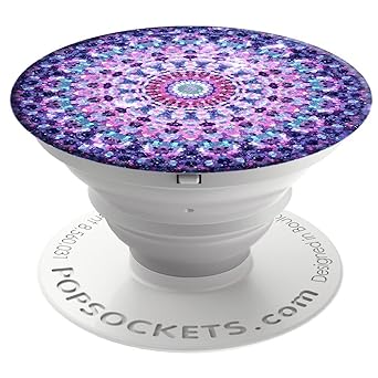 PopSockets - Ausziehbarer (Nicht Austauschbarer) Sockel und Griff für Smartphone und Tablet - Arabesque Universe