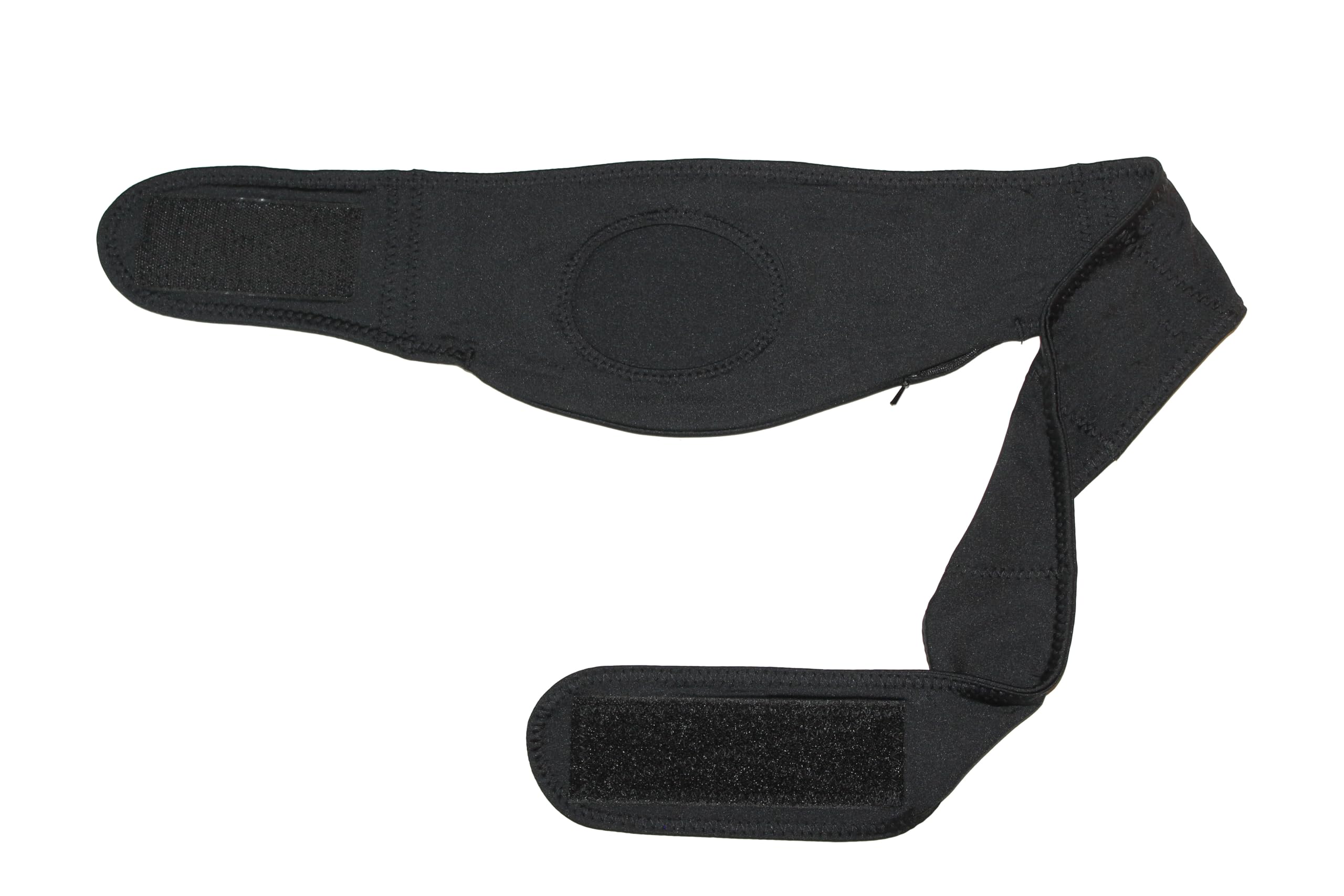 AZAORY Horizontal Stoma Belt – Adjustable Fast-Dry Ostomy Support for Men & Women, Comfortable Stoma Bag Belt for Daily Active Lifestyle (Size 5 = 38" to 40" inches, Right Side Stoma)