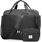 Travel Duffel Bags for Women, Carry-on Overnight Weekender Bag with Wet Pocket & Toiletry Bag, For Spirit Airlines 18x14x8 Personal Item Bag
