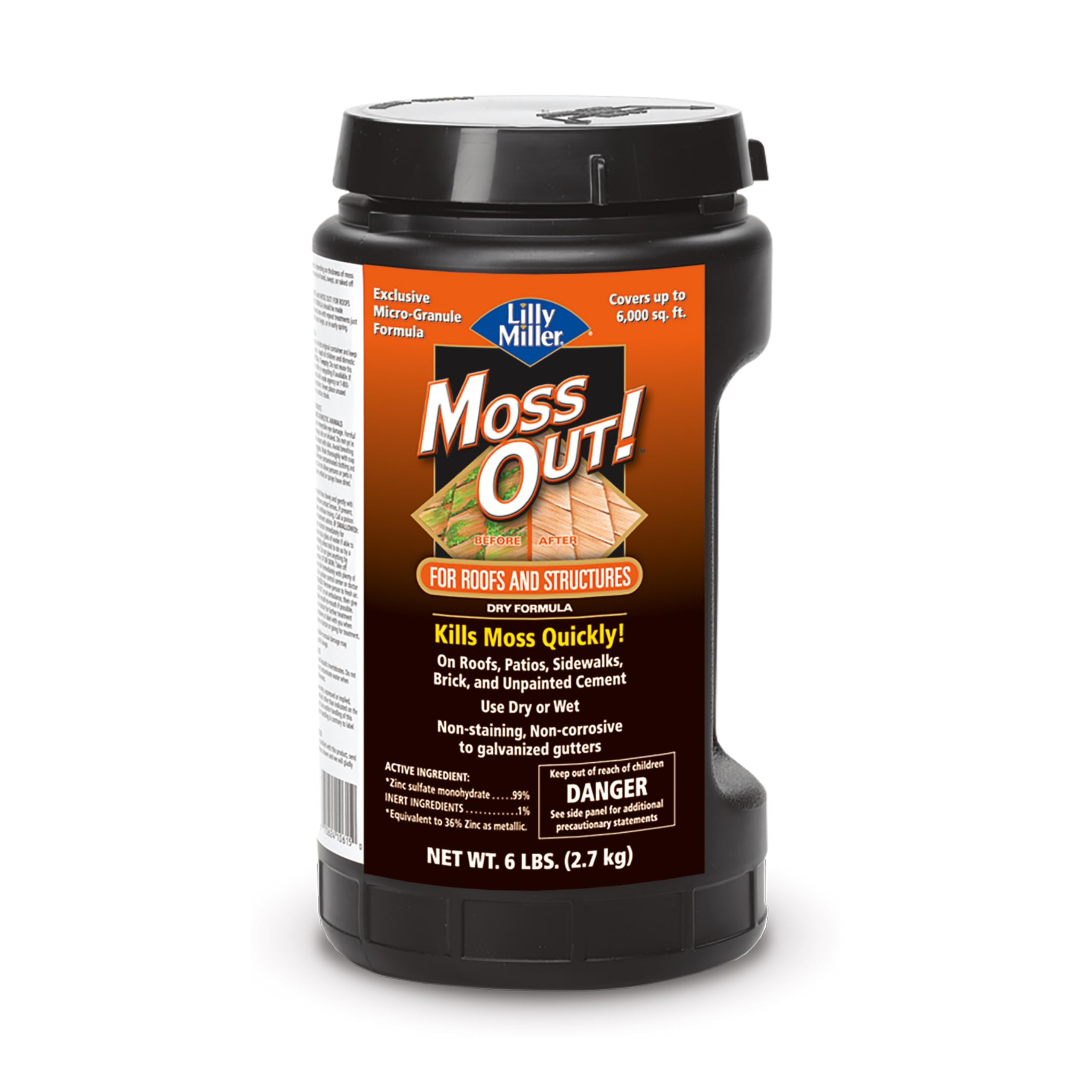 Photo 1 of Lilly Miller Moss Out! For Roofs And Structures Dry Formula 6 Pounds