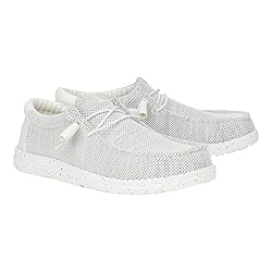 HEYDUDE Wally Stretch Sox Storm White Size