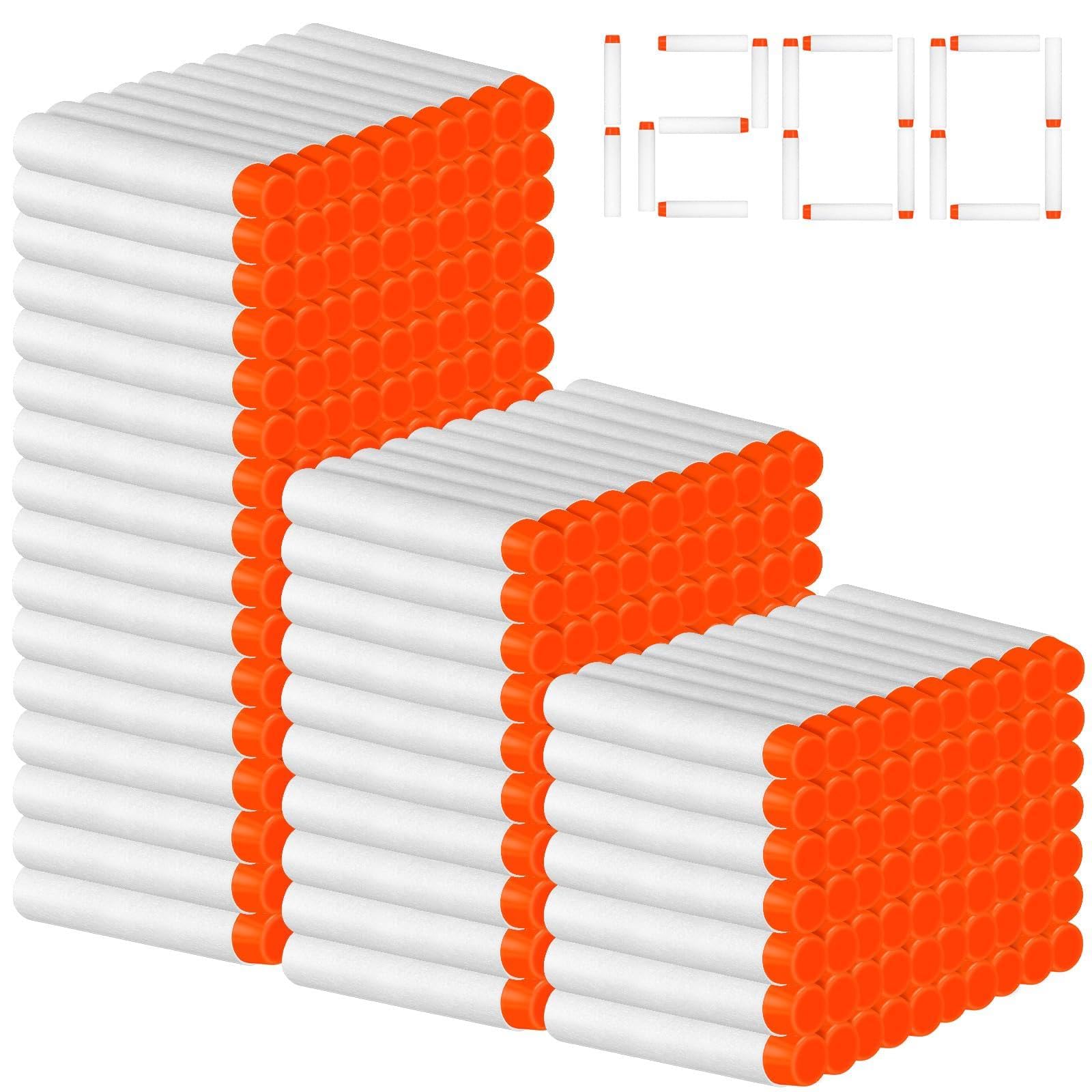 Photo 1 of Vinsot 1200 Pcs Bullets Bulk, Refill Darts Compatible with Nerf Guns, Foam Refill Bullet Darts Compatible with Nerf Guns N-Strike Elite Series Blaster (White)