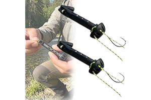 Fly Fishing Magnetic Fly Threader,Universal Helper Knot Assist for Threading Hooks,Fishing Accessory for Easy Rigging & Tying