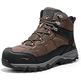 NORTIV 8 Waterproof Steel Toe Boots for Men Slip Resistant Safety Industrial Boots Paladin-Steel