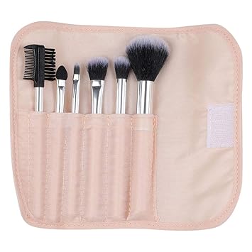 MINISO Makeup Brush set 7PCS coral orange