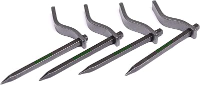 Barnwell 4 Pack Short Dutch Pins 150mm Concrete Hook Masons Peg Bricklayer