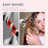 TYMO ROVY Hair Waver Crimper 25mm Ceramic Tourmaline Dual Voltage Gold view 2