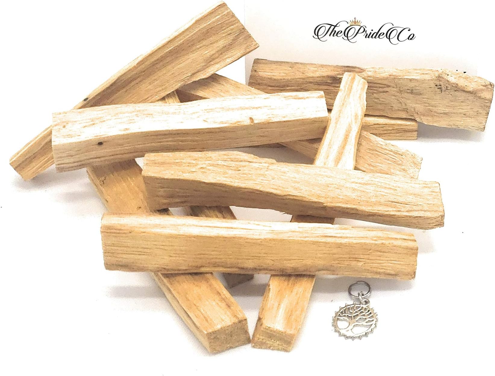 Authentic Palo Santo Holy Stick/Wood (10 Pack) Used to Purify, Cleanse and Relieve Stress with Holder
