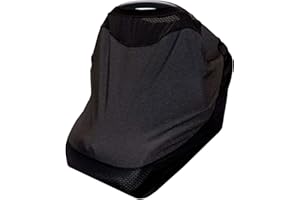 Boppy 4 and More Multi-use Cover, Charcoal, Quick-Dry UPF 50+ Knit and Breathable Mesh, Versatile for Car Seat Canopy, Nursing Cover, Infant Strollers, Shopping Carts, Highchairs and More