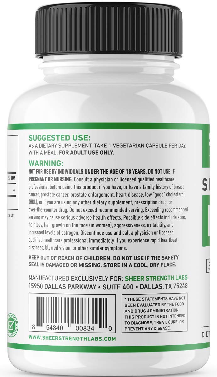 Extra Strength DHEA 50mg Supplement for Boosting Lean Muscle Mass